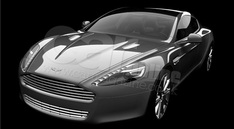 Illustration for article titled "Official" 2010 Aston Martin Rapide CAD Images Rendered